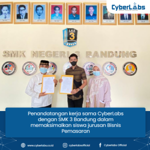 Tanda Tangan Kerja Sama Cyberlabs Dengan Smk Bandung