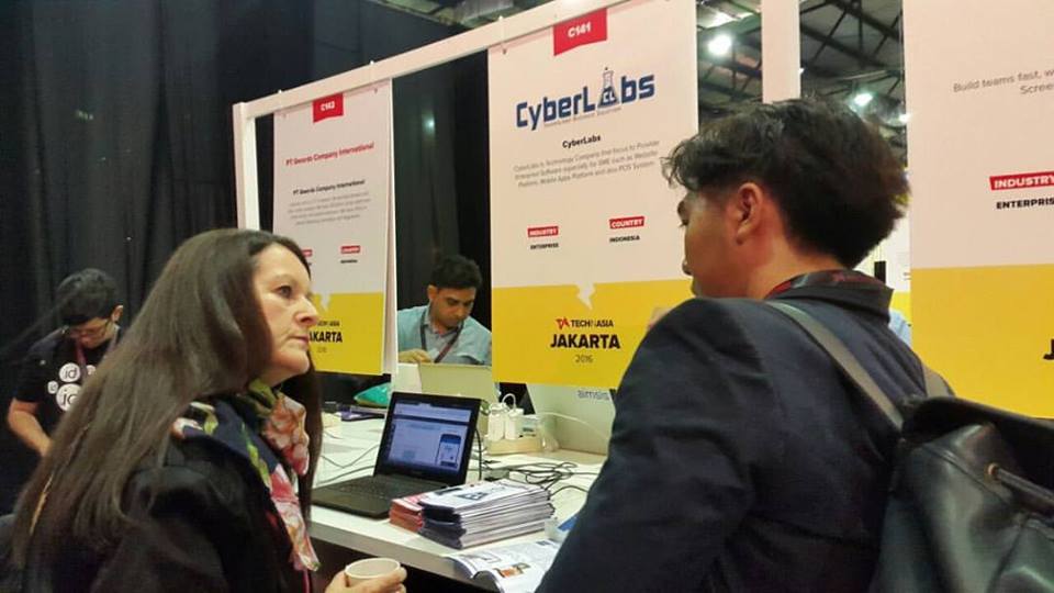 CyberLabs in Tech in Asia Jakarta 2016