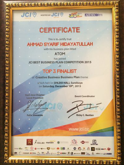 CYBERLABS TOP 3 FINALIST JCI BEST BUSINESS COMPETITION