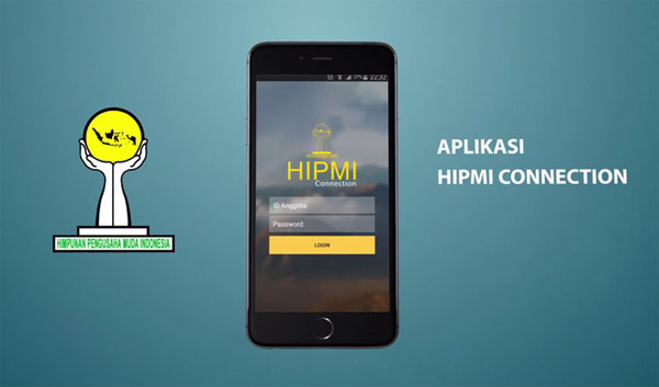 Diluncurkannya Aplikasi HIPMI Jabar Connection