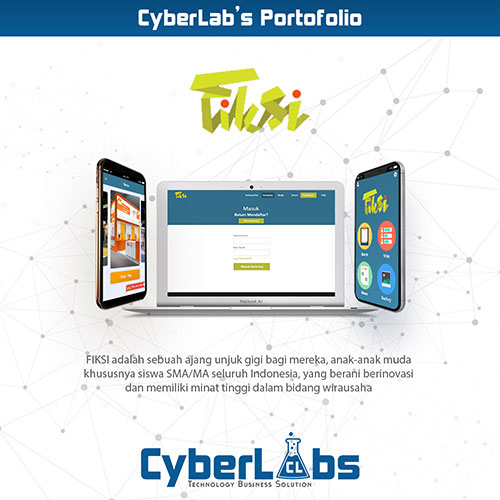 Fiksi - Portfolio CyberLabs Android dan Website
