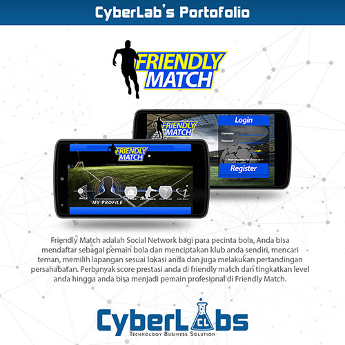 Friendly Match - Portfolio Android CyberLabs