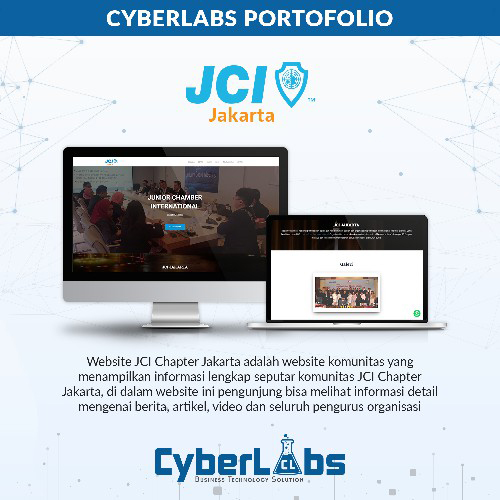 JCI JAKARTA - PORTFOLIO WEBSITE CYBERLABS