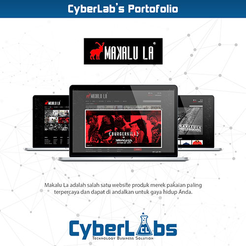 MAKALULA - PORTFOLIO WEBSITE CYBERLABS