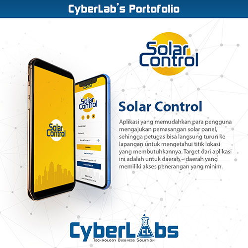 SOLAR CONTROL - PORTFOLIO ANDROID CYBERLABS