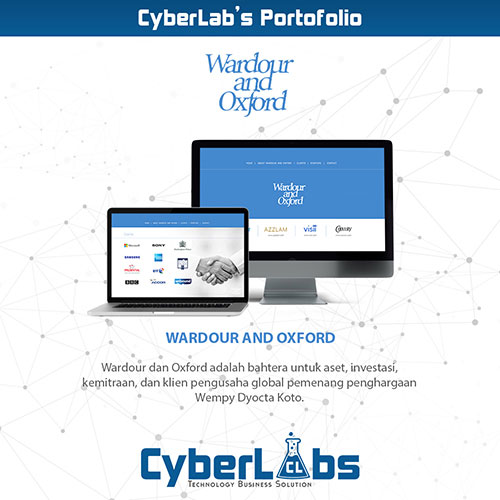 WARDOUR AND OXFORD - PORTFOLIO WEBSITE CYBERLABS