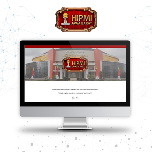 e-Card HIPMI Jabar Portfolio Website CyberLabs
