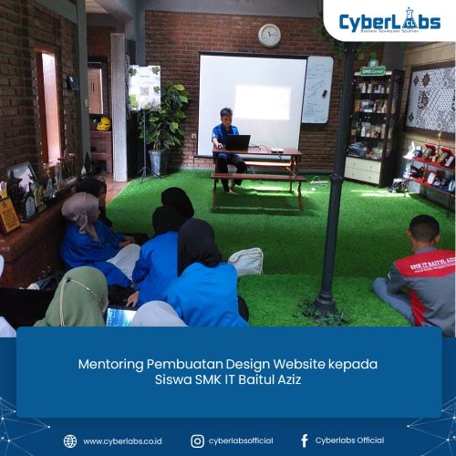 Mentoring Pembuatan Design Website kepada Siswa SMK IT Baitul Aziz - small