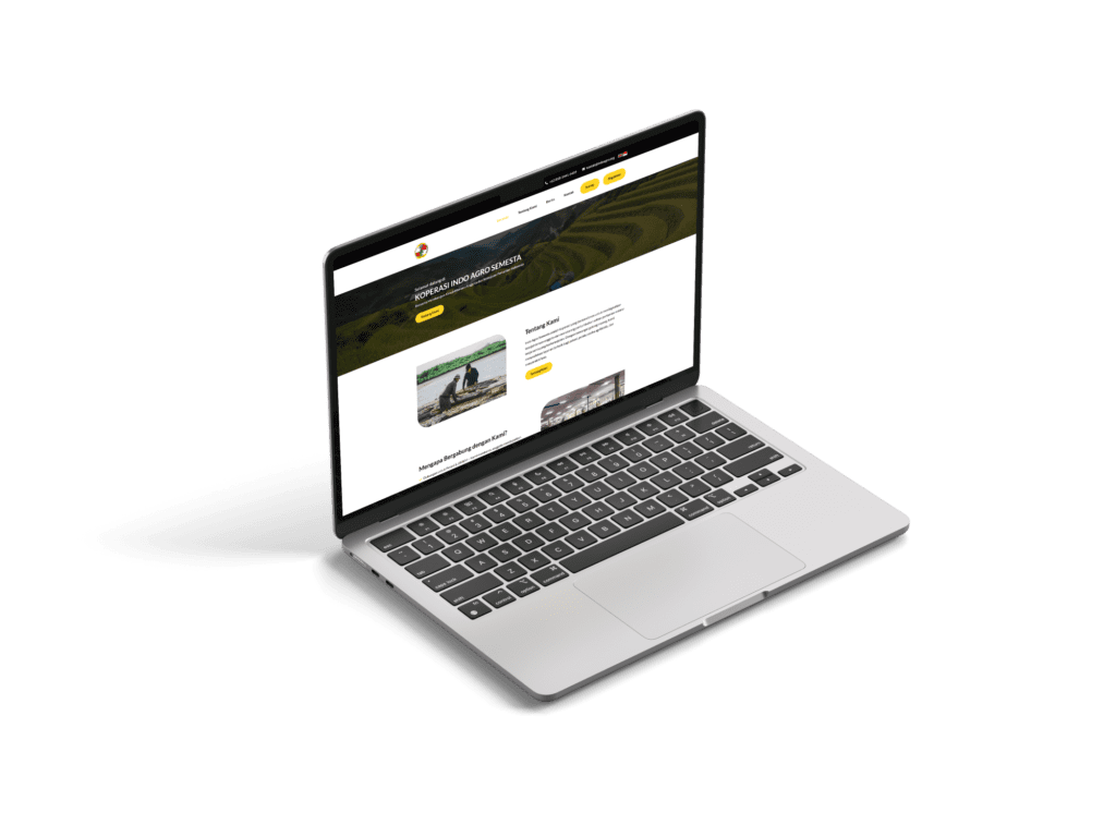 Portofolio Website - Website indoagro