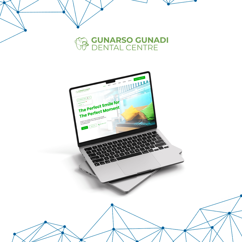 Website GG Dental Centre - Portofolio Website CyberLabs