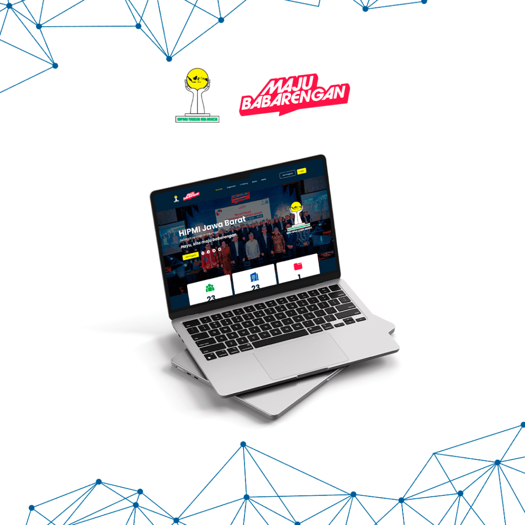 Website HIPMI Jabar - Portofolio Website CyberLabs
