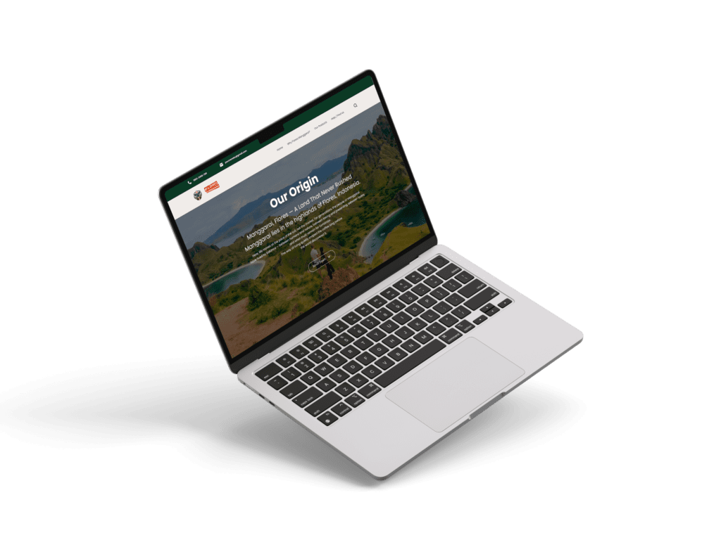 Portofolio Website - Website Florea Manggarai