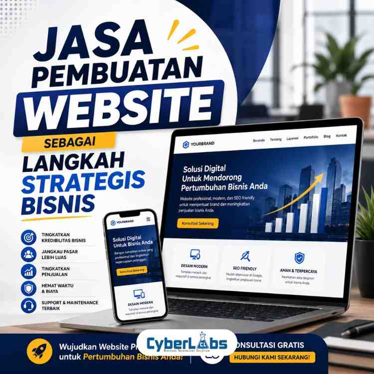 thumbnail article cyberlabs : Jasa Pembuatan Website sebagai Langkah Strategis Bisnis