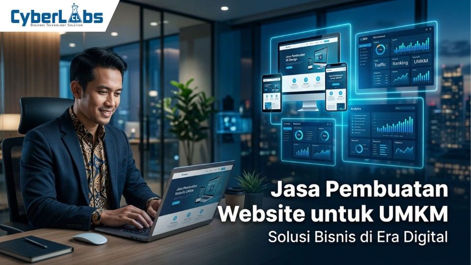 banner article cyberlabs : jasa pembuatan website untuk UMKM solusi bisnis di era digital