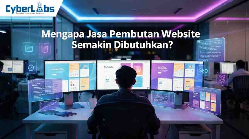 banner photo article cyberlabs : Mengapa Jasa Pembuatan Website Semakin Dibutuhkan?