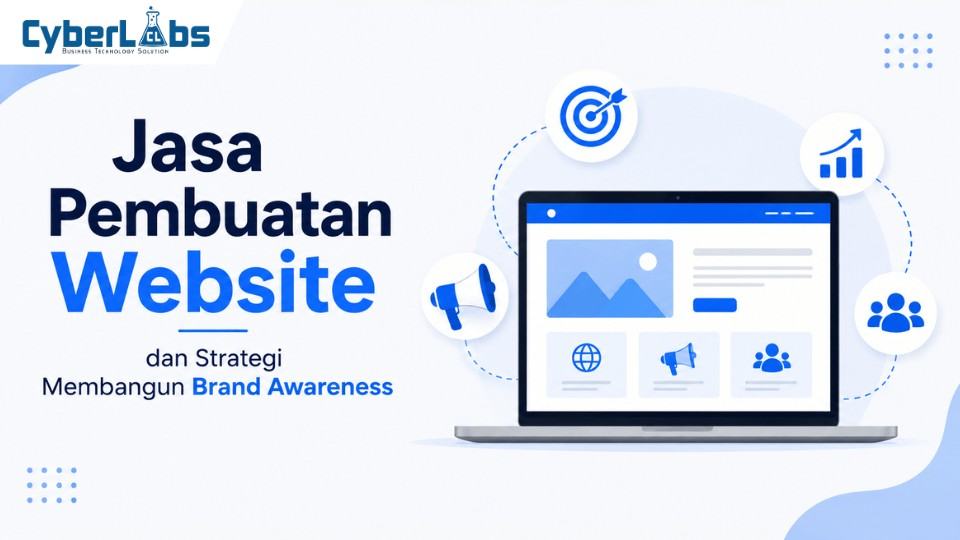 photo banner article cyberlabs : Jasa Pembuatan Website dan Strategi Membangun Brand Awareness