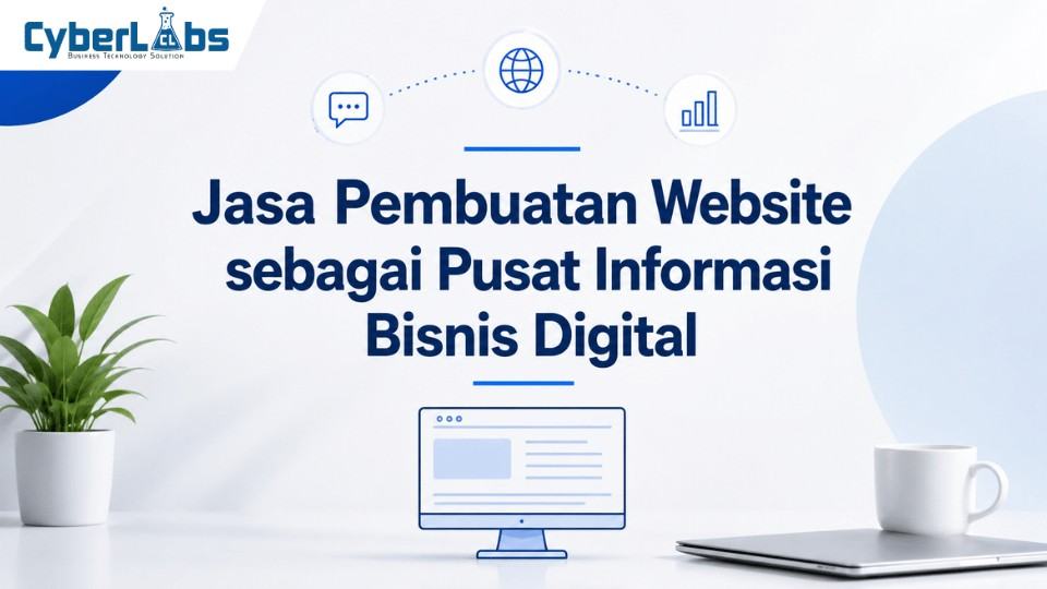 photo banner article cyberlabs : Jasa Pembuatan Website sebagai Pusat Informasi Bisnis Digital