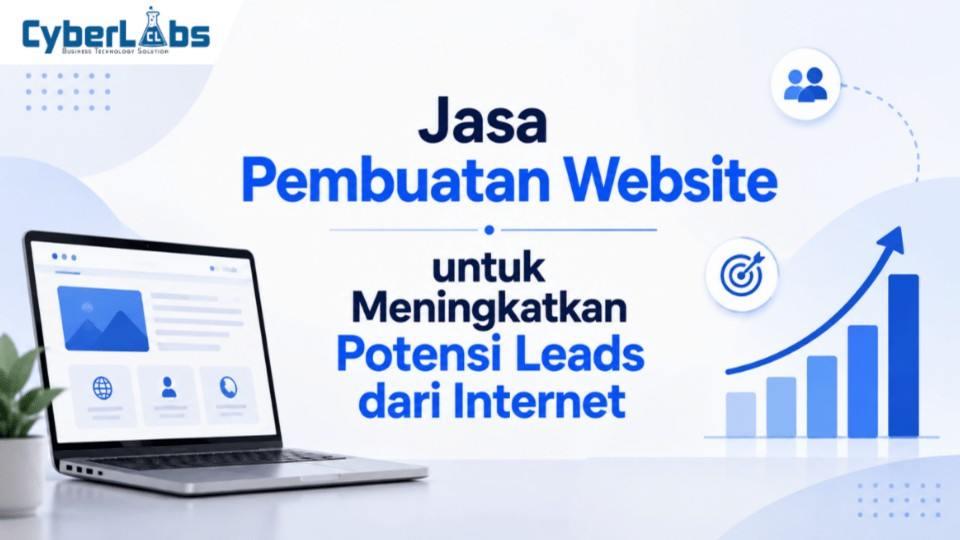 photo banner article cyberlabs : Jasa Pembuatan Website untuk Meningkatkan Potensi Leads dari Internet
